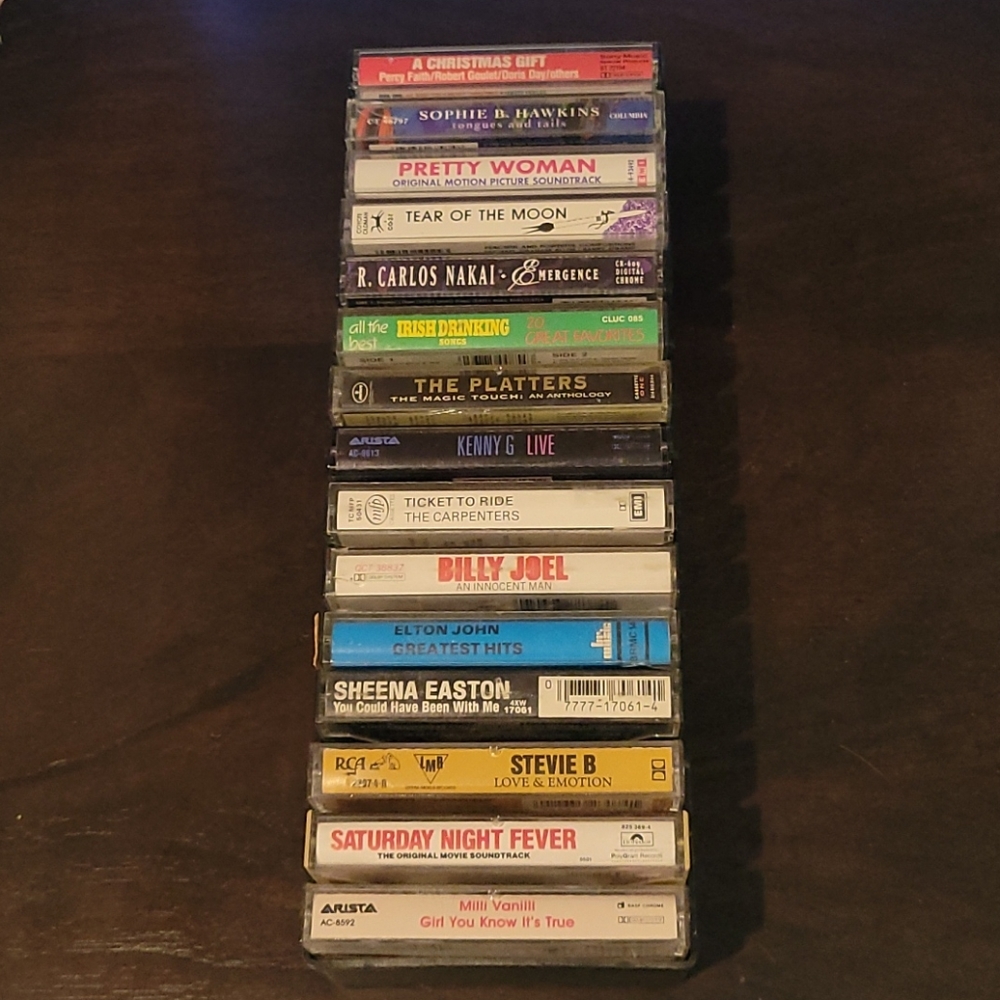 Vintage Cassettes & Case